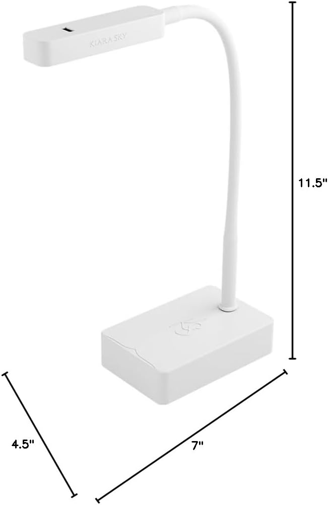 KIARA SKY Flash Cure LED Nail Lamp | Beyond Pro |Touch-Less Cordless Portable and Rechargeable | White