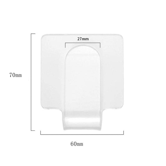 Handheld Makeup Mixing Palette, Transparent Hand Tray for Mixing Foundation for Home Salon Professional