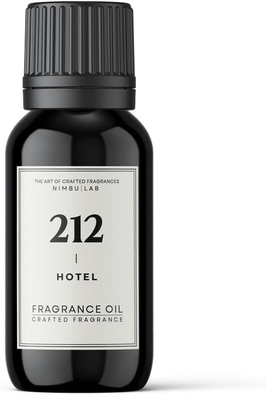 212 Hotel Fragrance Oil for Diffuser - Hotel Collection Oil with Euro Dropper Cup – Long-Lasting Home Fragrance – Scented Oils Gift – Home Luxury Scents 1.00 Fl Oz - Floral and Marine