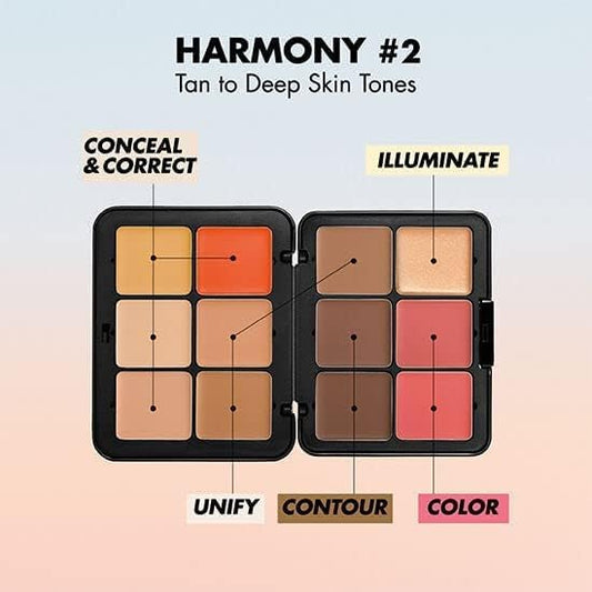 HD Skin All In One Palette - Harmony 2 by Make Up For Ever for Women - 0.9 oz Palette