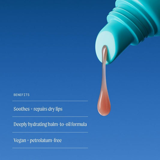 Kinship Supermelt Lip Plumping Jelly Mask - Moisturizing Daily Lip Treatment + Hyaluronic Acid - Hydrating + Exfoliating Lip Gloss - Soft, Smooth, Plump - Quick Melting Balm - Soothe Dry Lips (.3 oz)