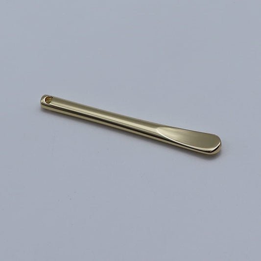 3 Pieces Zinc Alloy Makeup Spatula Eye Cream Spoon Beauty Scoop Mini Spoon Makeup Beauty Spoons Mini Cosmetic Skincare Spatula for Cream Lotions, Cylindrical Handle Type, Golden, Silver, Rose-Gold