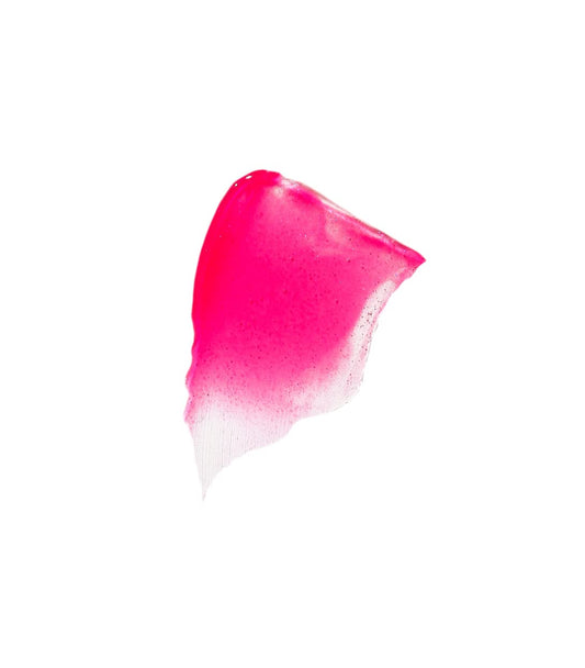 MAKE Beauty Serum Balm Hydrating Lip Oil. Vegan Moisturizing Lip Gloss with Plumping Effect. Lip Treatment Cream for Soft, Smooth, Shiny Lips - Shade, Pink Cerise