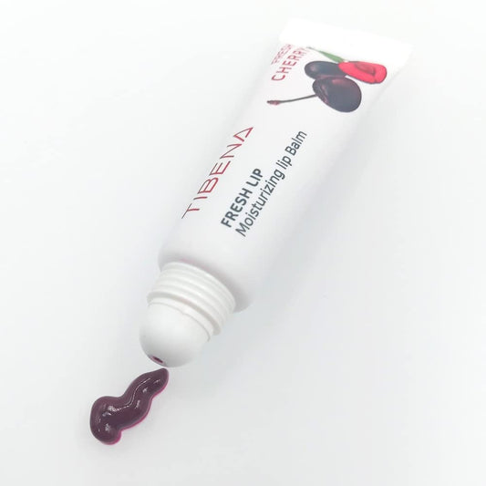Fresh Lip Moisturizing Lip Balm, Tinted Lip Balm, Moisturizing Lip Care, Gift for Women, for Dry Lips, with Shea Butter (Cherry)