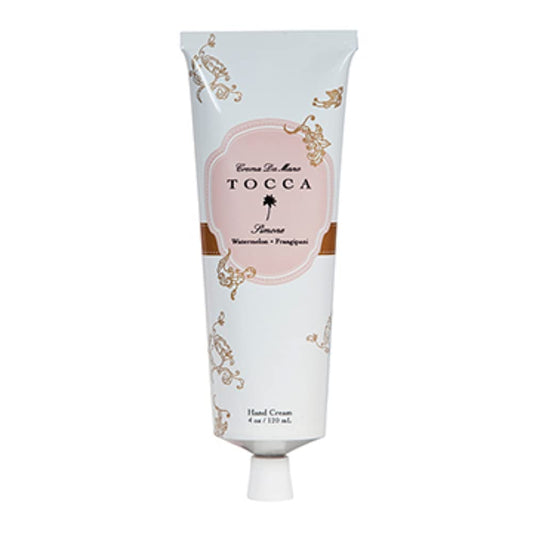 Tocca Crema de Mano Luxe, Simone Hand Cream, 4 oz - Fresh Floral - Breezy, Sparkling, Radiant - Moisturizing, Quick Absorbing