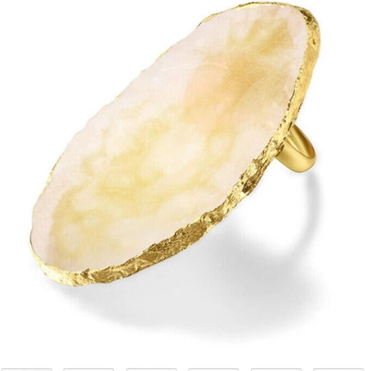 Yellow Resin Nail Art Palette Nail Mixing Palette Polish Holder Drawing Color Palette Nail Art Painting Palette Manicure Tool, Makeup Palettes,Attractive Processed