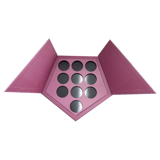 Extra Large-Sized Magnetic Makeup Palette with Diamond-Shaped for Makeup Artists using CP12
