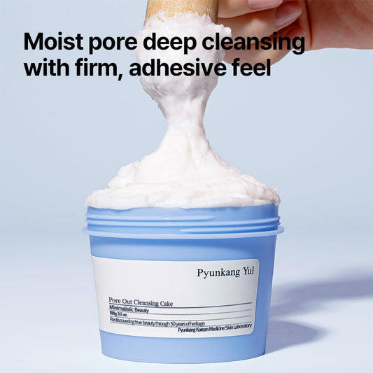 Pyunkang Yul PKY Pore Out Faicial Cleanser, Sticky Clay absorbs impurities & Makeup, Deep Pore Cleansing with Moisture (3.38 Fl. Oz, 100g)