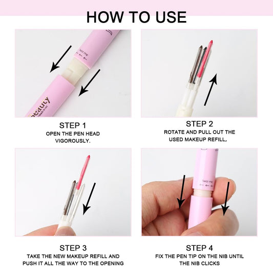 4 in 1 Makeup Pen refill Nude
