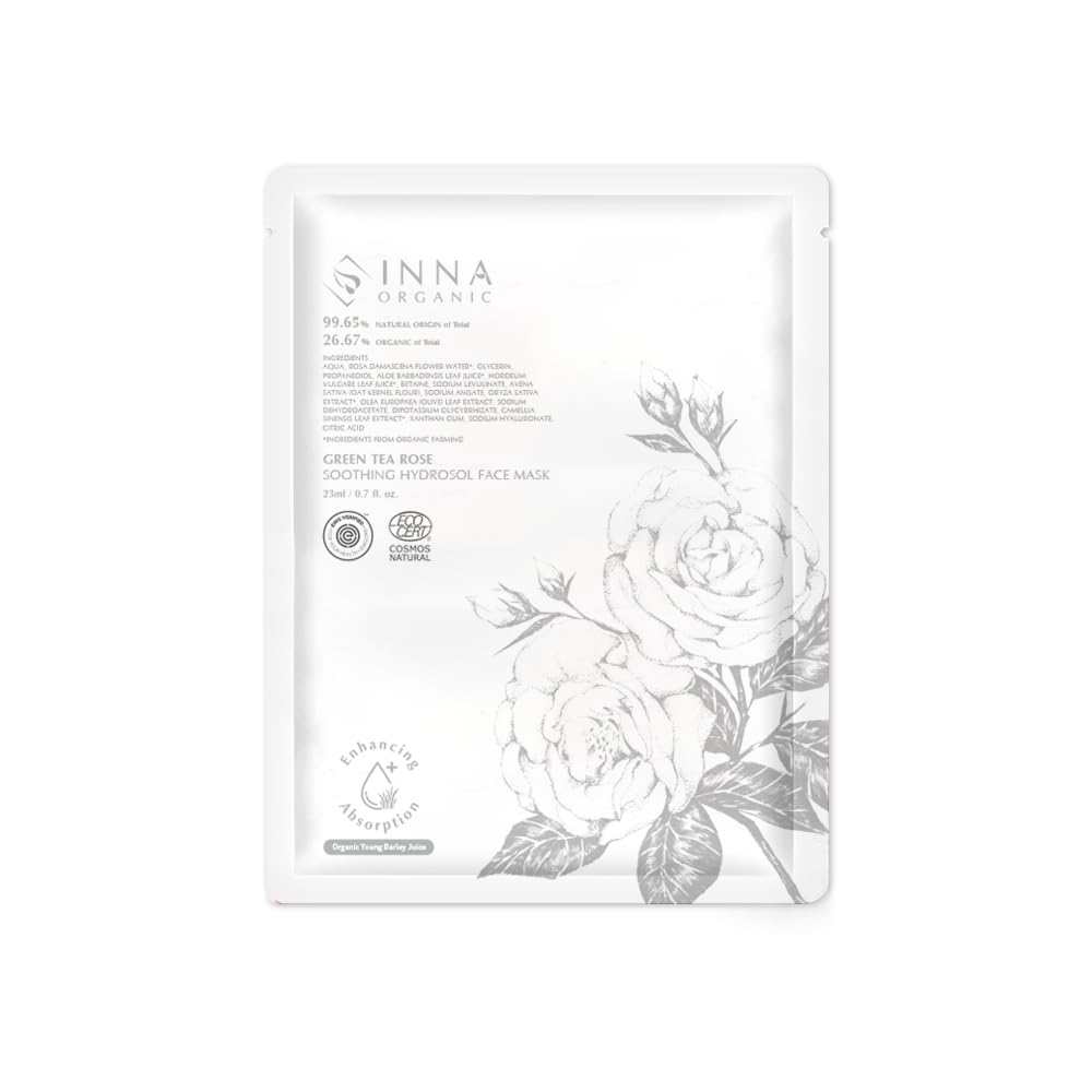 INNA FIRST PICK SET, Anti-aging, Deep Hydration, Soothing, Luxury Clean Beauty, Home SPA, EWG and COSMOS Certified, Pack of 5…