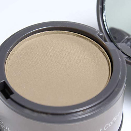 Hairline Powder (Light Cafe) - Hair Root Dye, Hair Color Shadow, Thin Hair Touch-Up Powder, 4g