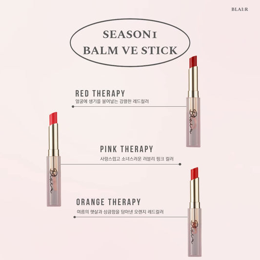 Color Lip Balm Blair BalmVE Stick (Option 6color) (Orange Therapy)