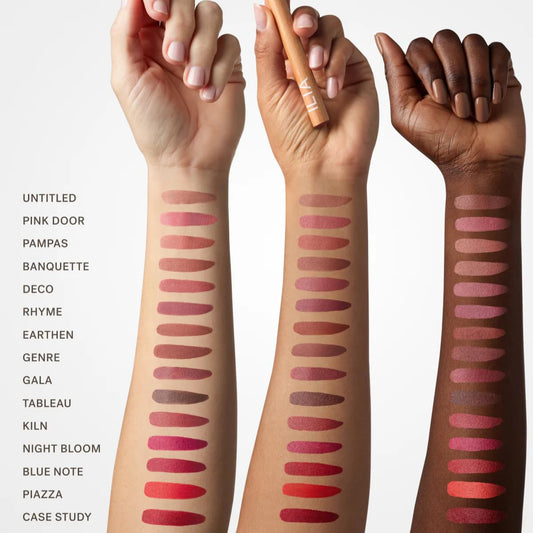 ILIA - Lip Sketch Hydrating Crayon | Hydrate, Plump, Smooth, Strengthen | Long Lasting up to 12-Hours, Bleed-Resistant, Soft-Matte | Barrier-Building, Non-Toxic, Cruelty-Free (Gala)