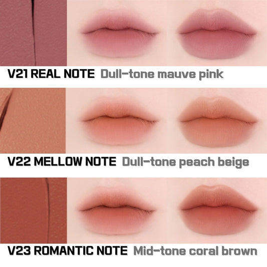 BBIA Last Velvet Tint - Soft & Creamy Matte Finish Lip Stain, Blur Effect with Velvety Texture, Long-Lasting, High Pigment, Lightweight, Non-Drying, Vegan, Korean Lip Makeup (V24 TRENDY NOTE)