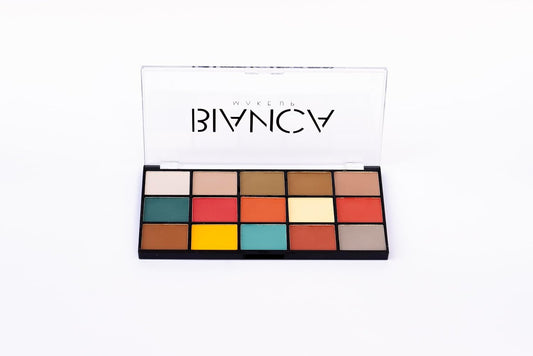15 Colors Eyeshadow Palette | Versatile Range for Unlimited Eye Looks. (Vintage)