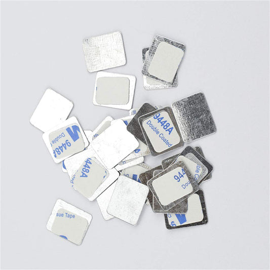 50Pcs Square Metal Stickers for Eyeshadow Magnetic Makeup Palette