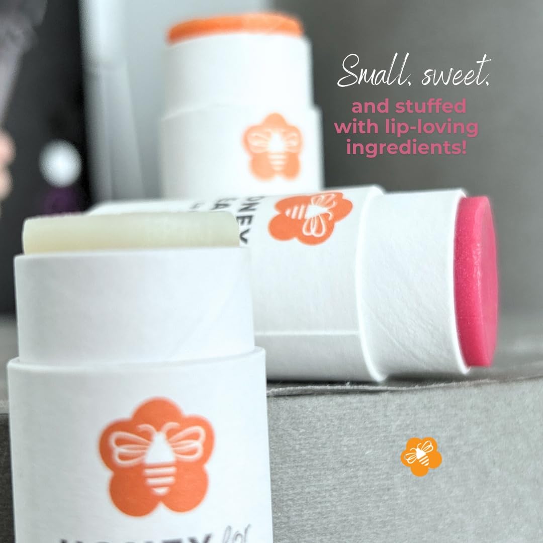 Manuka Honey Lip Balm 15+ UMF โ Ultra-Hydrating Formula with Beeswax, Castor Oil & Organic Coconut Oil | 12+ Hour Moisture | Eco-Friendly Recyclable Tube | 0.25 oz / 7 g (Soft Plum)