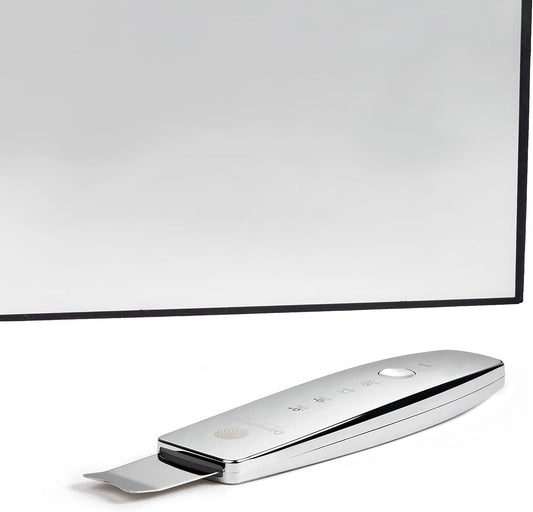 Derma Pro Lab Premium Skin Cleansing Scrubber - Advanced Skin Care Tool - LED 4 in 1 Blackhead and Blemish Remover - Dermatologically Tested