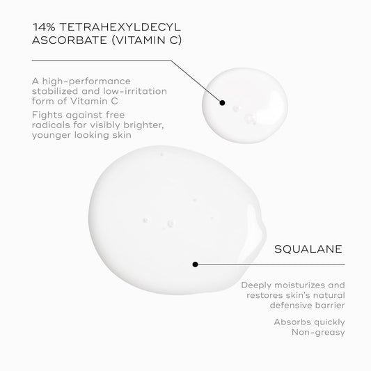 Medik8 C-Tetra Luxe - Balancing Vitamin C Serum For Face - Smooths Fine Lines and Wrinkles - Face Serum with Squalane - Vegan and Gluten Free - 1.0 oz