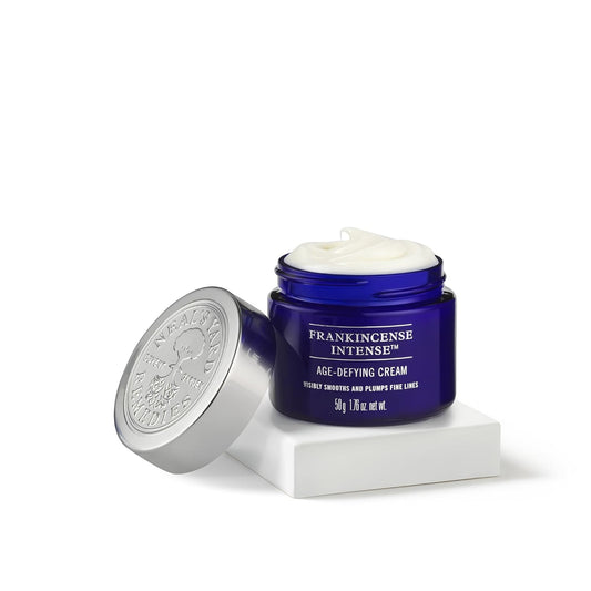 Neal's Yard Frankincense Intense Age Defying Cream with Carnauba Wax, Smoothes & Plumps Fine Lines & Wrinkles, Cruelty-Free, 50g