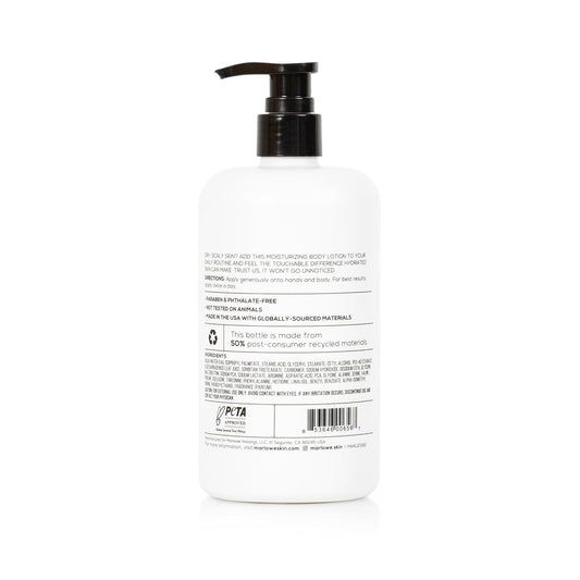 MARLOWE. No. 002 Body Lotion 15 oz Pump, Original, Revitalizing Dry Skin Lotion with Aloe Vera & Amino Acids, Hydrates & Nourishes, Lightly Scented