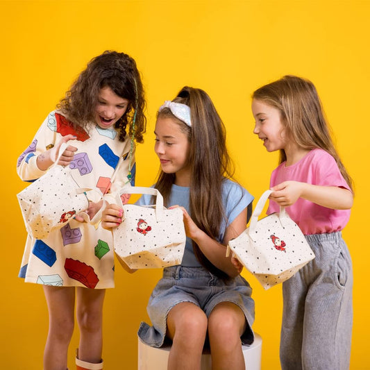 MISS NELLA Kids Bag of Wonders, Makeup & Nail Polish Set Safe and Fun Gift - Hypoallergenic, Dermatologically Tested Kid-Friendly, Non-Toxic, Cosmetic Bag Included – Special Edition