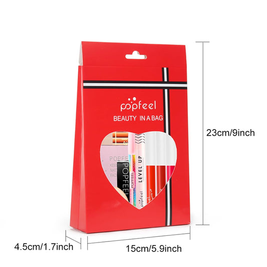 All in One Makeup Kit, Full Starter Essential Makeup Kit for Women Beginners Includes Eyeshadow Palette Lipgloss Mascara Eyeliner Eyebrow Pencil Concealer Powder Puff Set