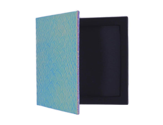 Mermaid Fish-Scale Pattern Change Empty Magnetic Eyeshadow Blush Highlighters Palette makeup tools 10x10cm
