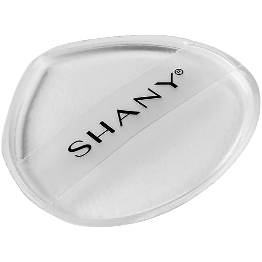 SHANY Stay Jelly Silicone Sponge - Clear & Non-Absorbent Makeup Blending Sponge for Flawless Application with Foundation - CONE (Pack of 2)