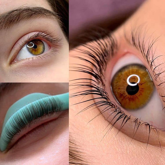 Eyelash Lift Pads Lash Lift Rods Green Eyelash Perm Silicone Pads 9 Sizes 18 Piece Reusable Soft Lash Lift Shields for Different Length Eyelashes Perfect Lifting