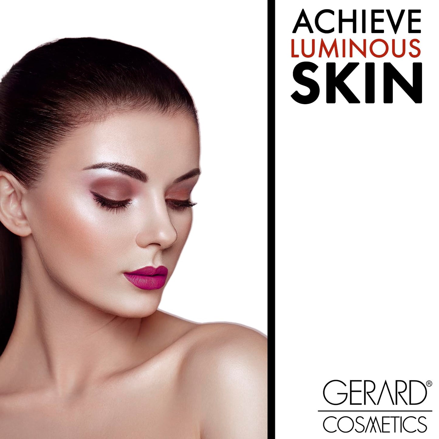 Makeup Highlighter Palette Trio (Starstruck) by Gerard Cosmetics | Vegan Powder Highlighter Makeup Palette with Three Luminous Shades | Cruelty Free and Made in the USA