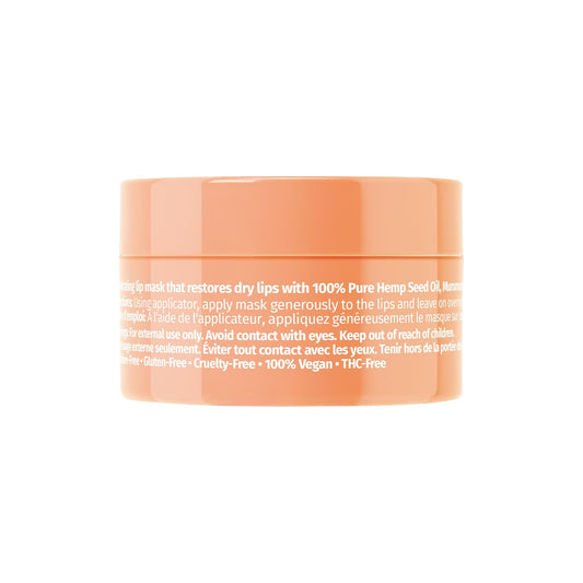 Hempz Hydrating Lip Sleeping Mask - Sweet Pineapple & Honey Melon (.95 Oz.) | Overnight Hydrating Lip Balm for Dry Lips, Lip Repair, Chapped Lip Treatment & Nourishment for Women