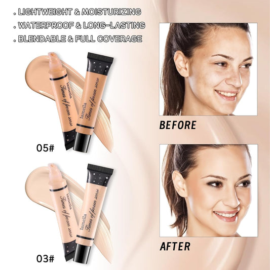 Makeup Kit For Girls Teens Women, Makeup Set, Makeup Present, Includes Eyeshadow Palette, Foundation, Eyebrow Pencil, Eyeliner, Lip Gloss, Counter Stick, Makeup Brush Set Bag & Sponge