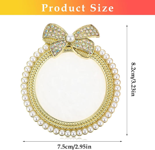 Resin Nail Art Palette Gold Edge Nail Holder Heart Shaped Color Makeup Foundation Mixing Tools Display Board Gel Nail Art Color Mixing Palette Painting Tray Manicure Tool