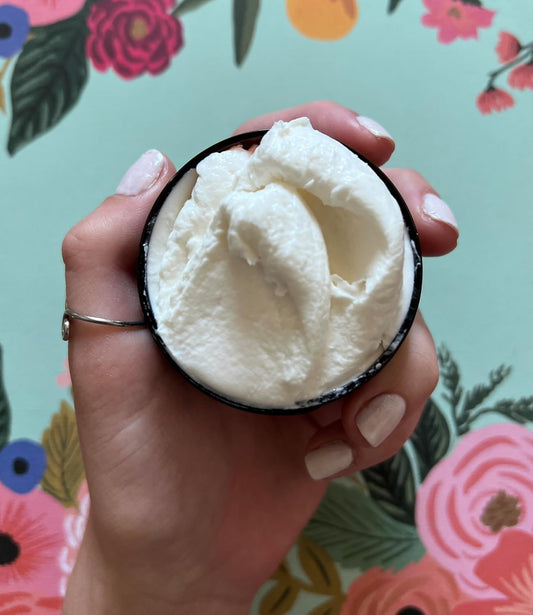 Body Butter Variety Pack | with Organic Shea Butter and Jojoba Oil | Lemon Sage, Lavender, Sweet Vanilla | Body Butter Minis | Trio of Travel Size Lotion | 3 x 2oz Jars