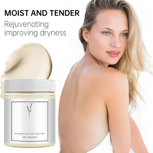 Mama-Bear Neuropathy Cream, Magnesium Body Butter, Magnesium Cream for Neuropathy, Deeply Moisturizes Skin, Keep Soft Smooth (2PCS)