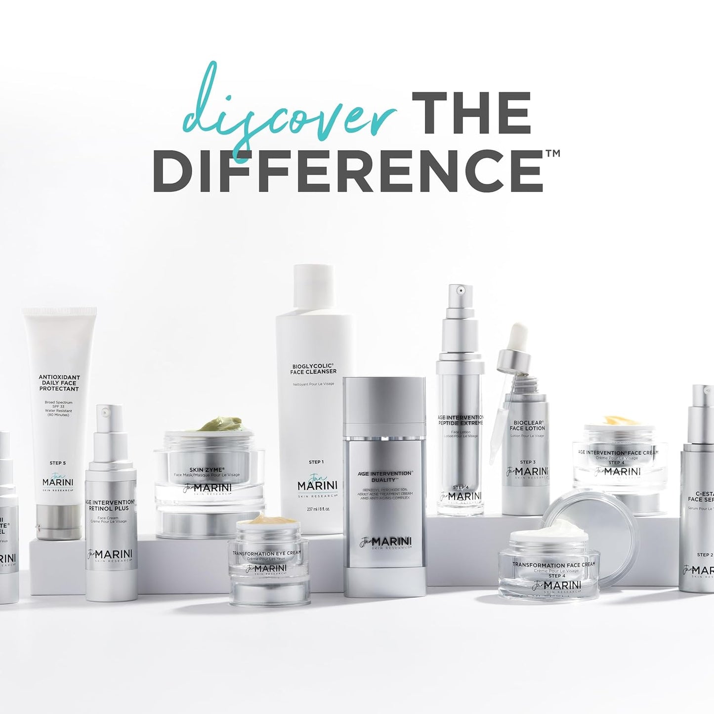 Jan Marini Skin Research Skin Care Management System - With Marini Physical Protectant Tinted SPF 45 - Dry/Very Dry Skin