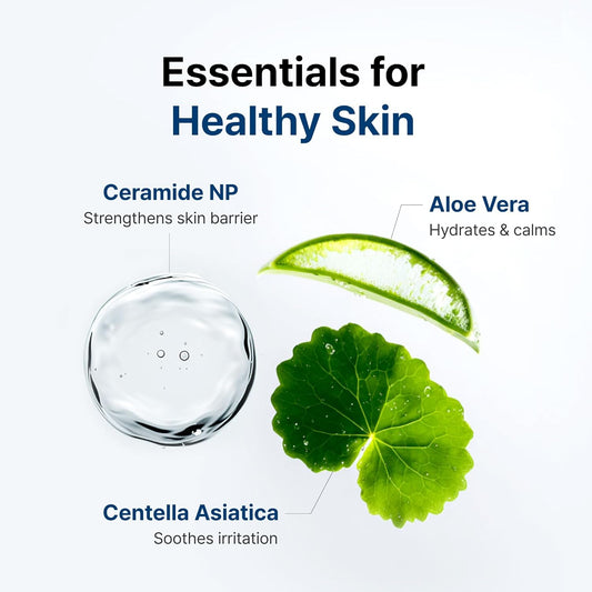 DearKlairs Rich Moist Soothing Cream 80ml, Repair Skin Barrier, Sensitive Skin, Hypoallergenic, Centella Asiatica, Ceramide, Moisturizer, Full Hydration, Non-sticky texture, Korean Moisturizer