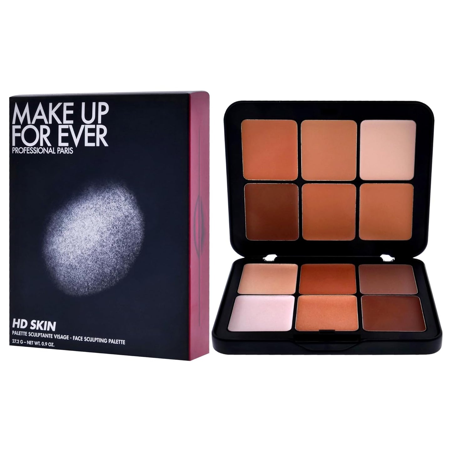 HD Skin All In One Palette - Sculpting by Make Up For Ever for Women - 0.9 oz Palette