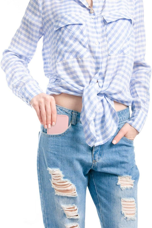 WOBSION Small Mirror with Lights,LED Compact Makeup Mirror,1x/3x Mini Travel Mirror with Magnification,Portable for Purse,Pocket,Gifts for Girls,Rose Gold