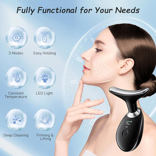 Neck and Face Skin Care Tool, Improve, Firm, Tightening and Smooth