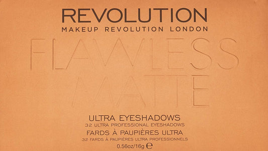 Makeup Revolution 32 Color Eyeshadow Palette, Flawless Matte