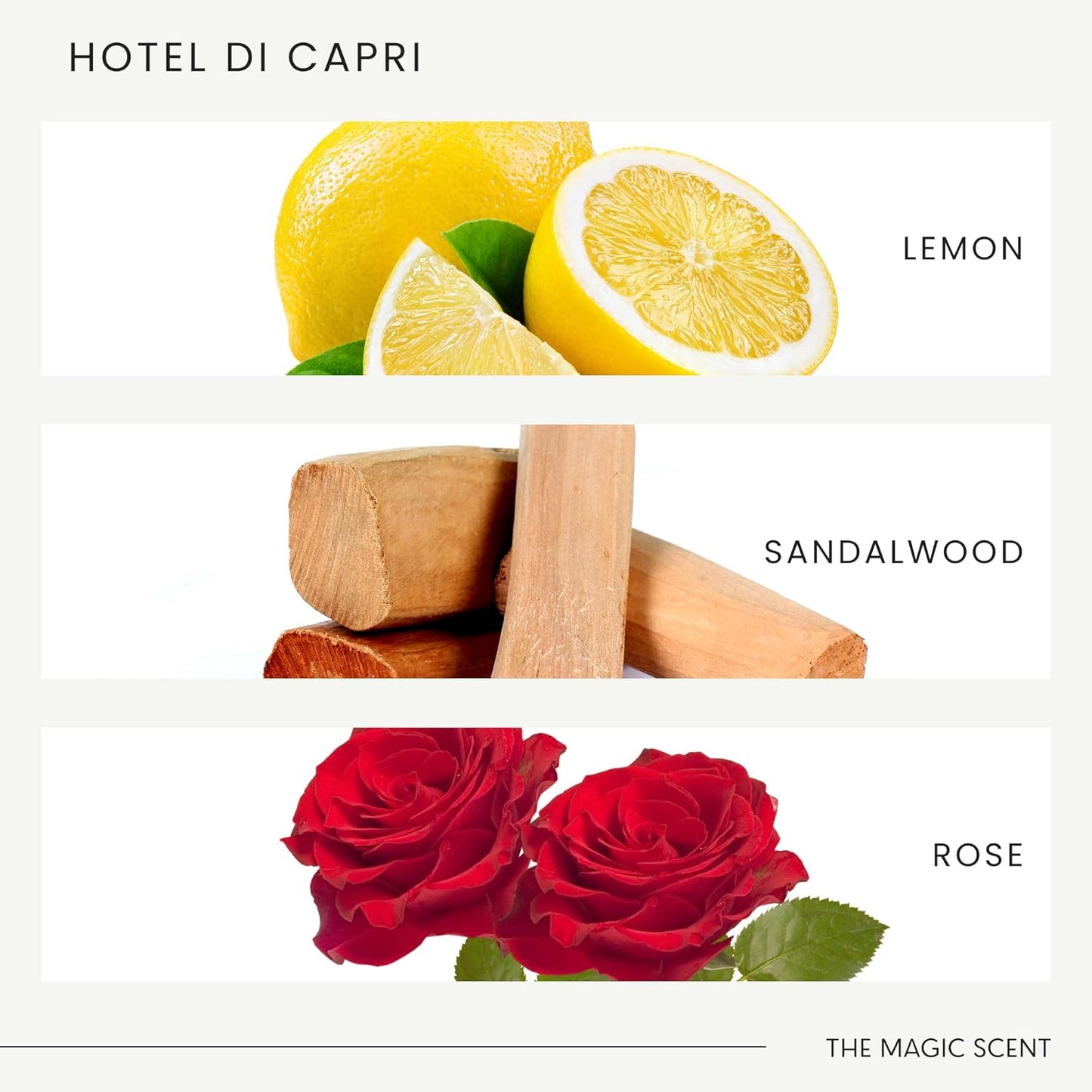 Hotel Di Capri Hotel Scent Diffuser Oil - Cold-Air & Ultrasonic Fragrance Oil for Diffuser Inspired by Capri, Italy - Essential Oils for Diffusers Aromatherapy (500 ml)