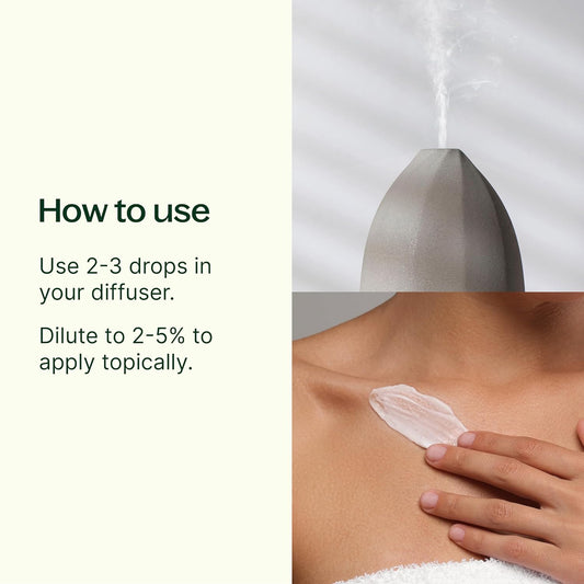 Plant Therapy Tension Relief Essential Oil Blend 10 mL (1/3 oz) 100% Pure, Undiluted, Therapeutic Grade