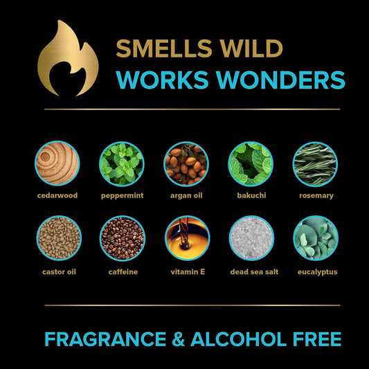 Mix #118 Hair & Scalp Nutrition for Fine & Thinning Hair – Volumizing & Thickening Spray with Castor Oil, Dead Sea Salt & Cedarwood – Boosts Strength, Retention & Fullness -8.45oz