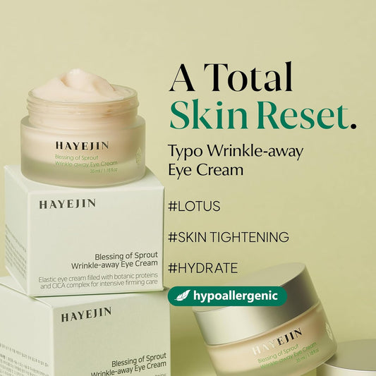Blessing of Sprout Wrinkle-away Eye Cream (Pack of 1, 1.69 Fl Oz)