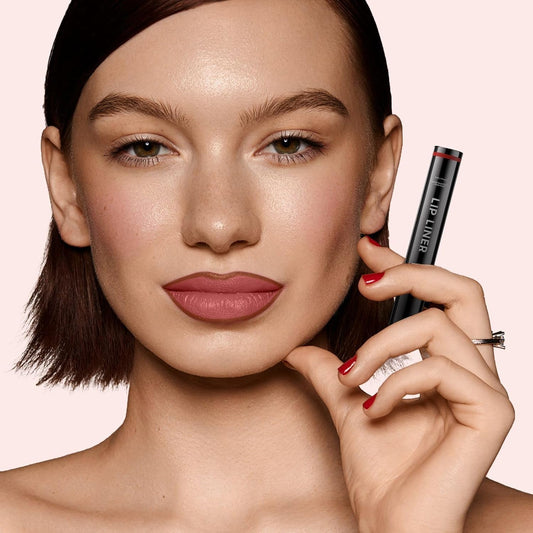 Lip Stain Peel Off - Lip Liner Waterproof, Lip Liner Stain Transfer Proof & Plumping, Moisturizing Non-Stick Cup Matte Finish Stay On All Day, Cocoa Color