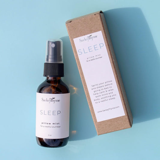 Sleep Pillow Spray - Calming Aromatherapy Bedroom Spray, Soothing Linen Pillow Mist, Plant Based Pillow Mist for Bedtime, Made in USA (2 oz)
