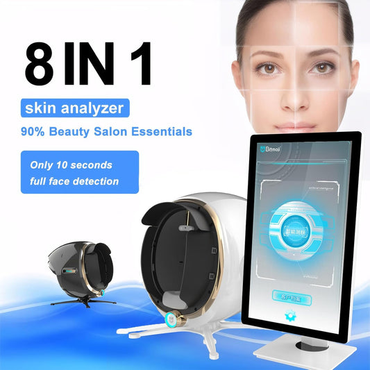 Professional Skin Analyzer Machine - Cobbawe Facial Skin Detection & Analysis for Healthy Skin Care (MJ-W-21.5)