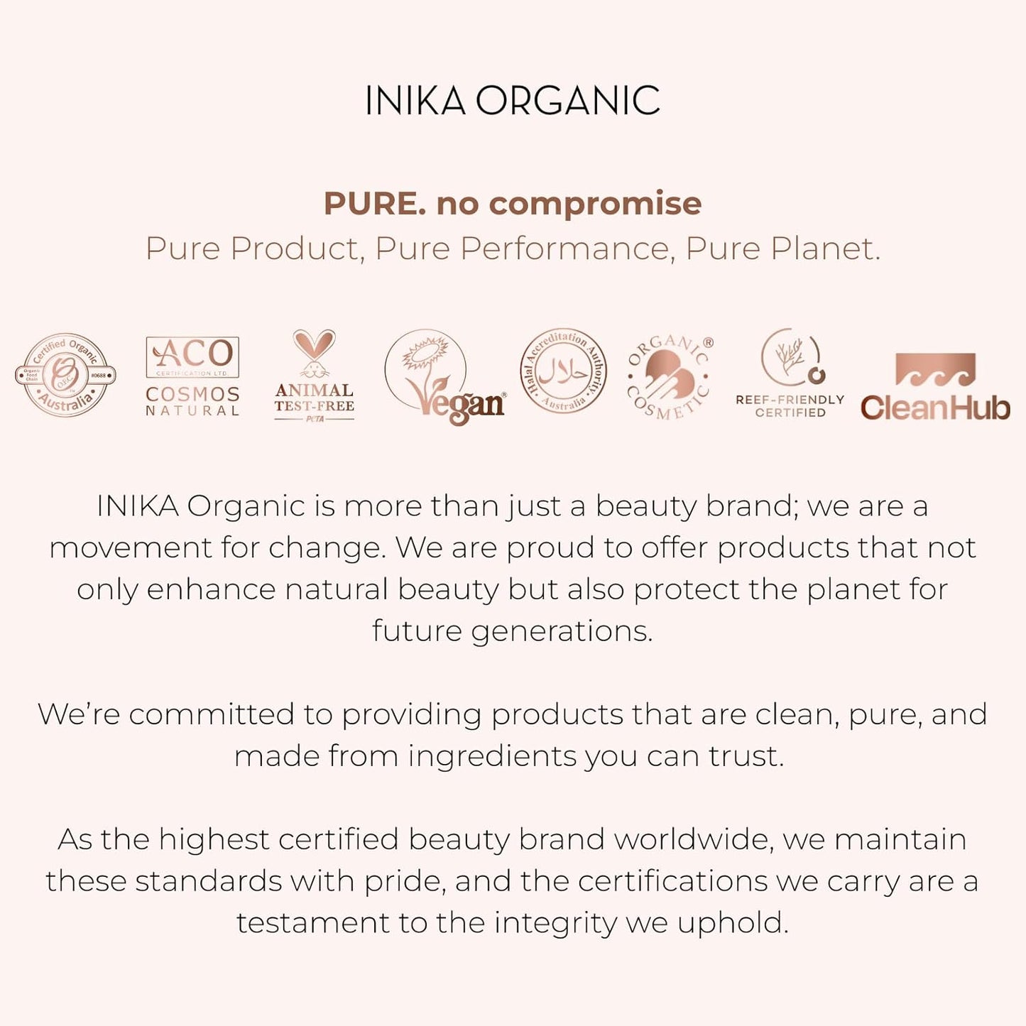 INIKA Organic BB Cream Foundation - Vegan Makeup with Hydrating Prickly Pear, Jojoba, and Pomegranate Seed Oil - Lightweight, Radiant BB Glow for Balanced Skin Tone, Honey 1 fl oz